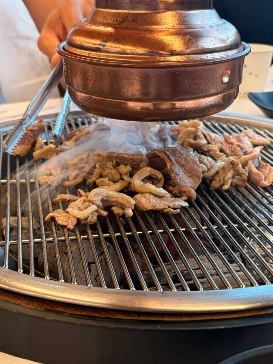 Charcoal-grilled duck jumulleok