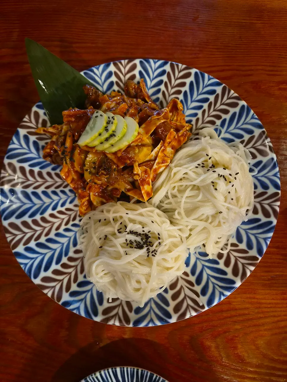 Whelk somyeon at Apgujeong Sinpocha