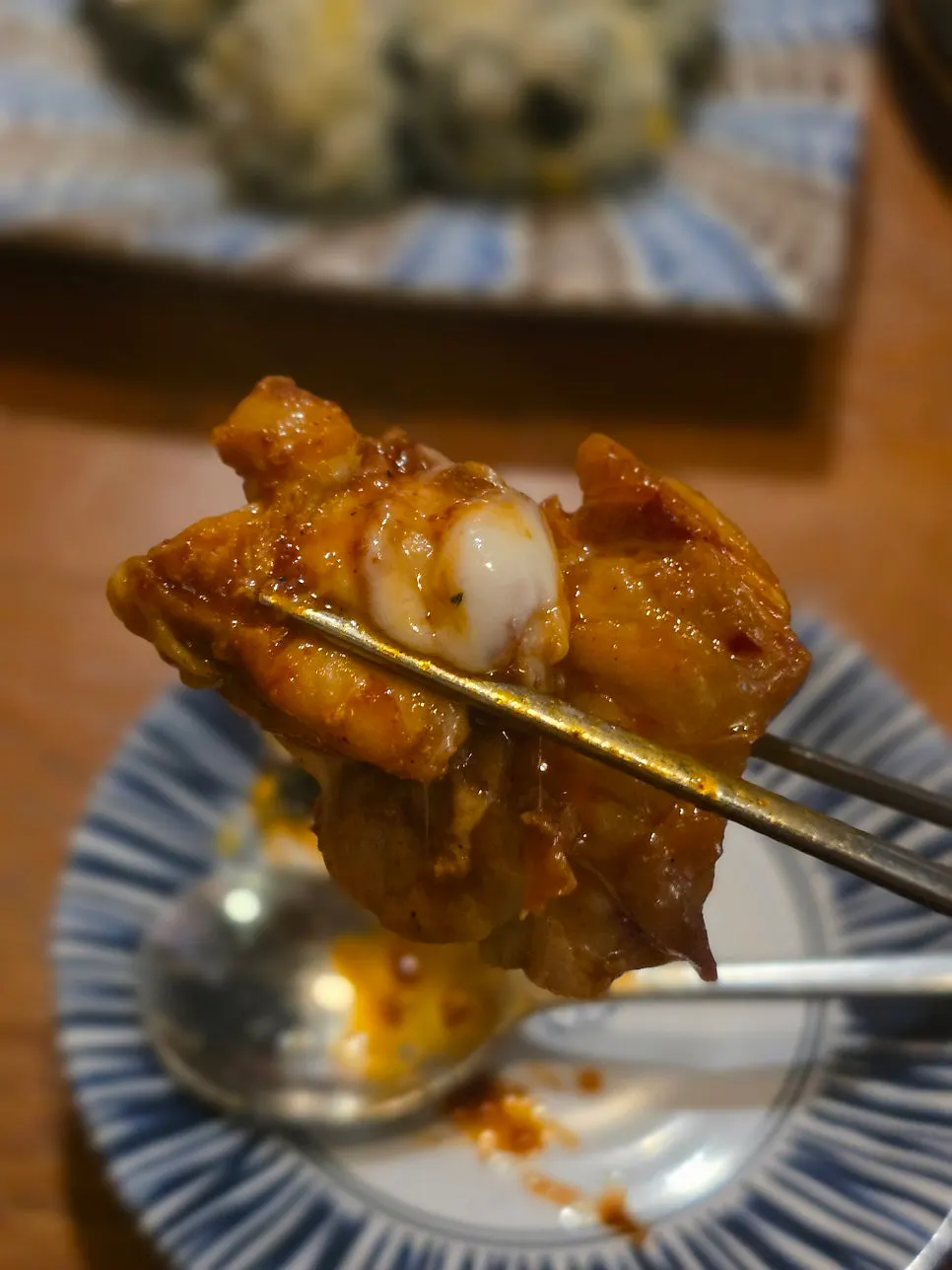 늘어나는 치즈와 불닭
