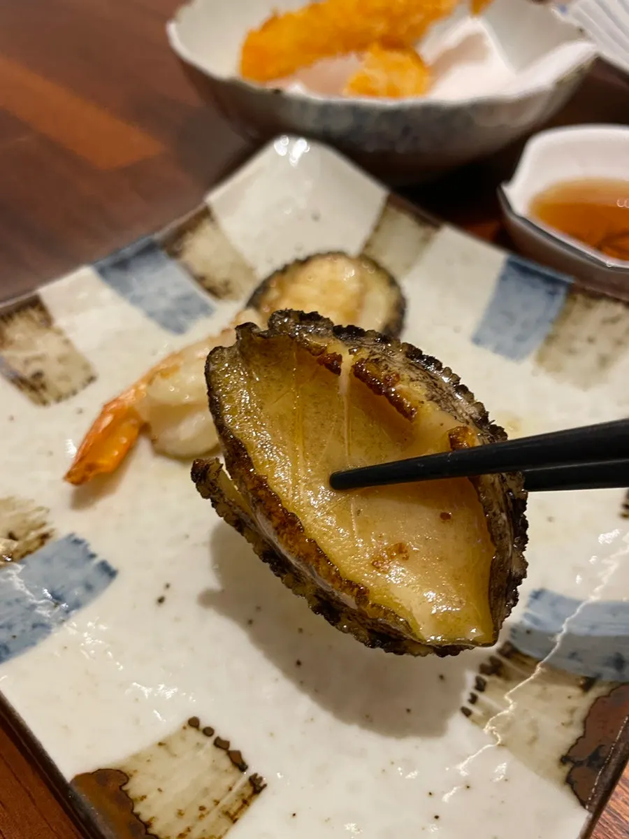 전복 새우버터구이