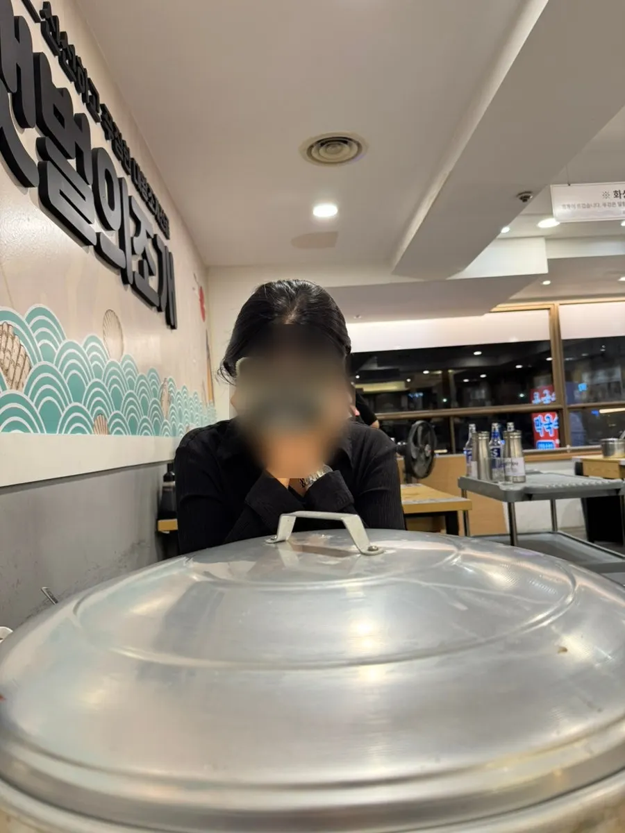 蓋をした大王貝鍋の鍋