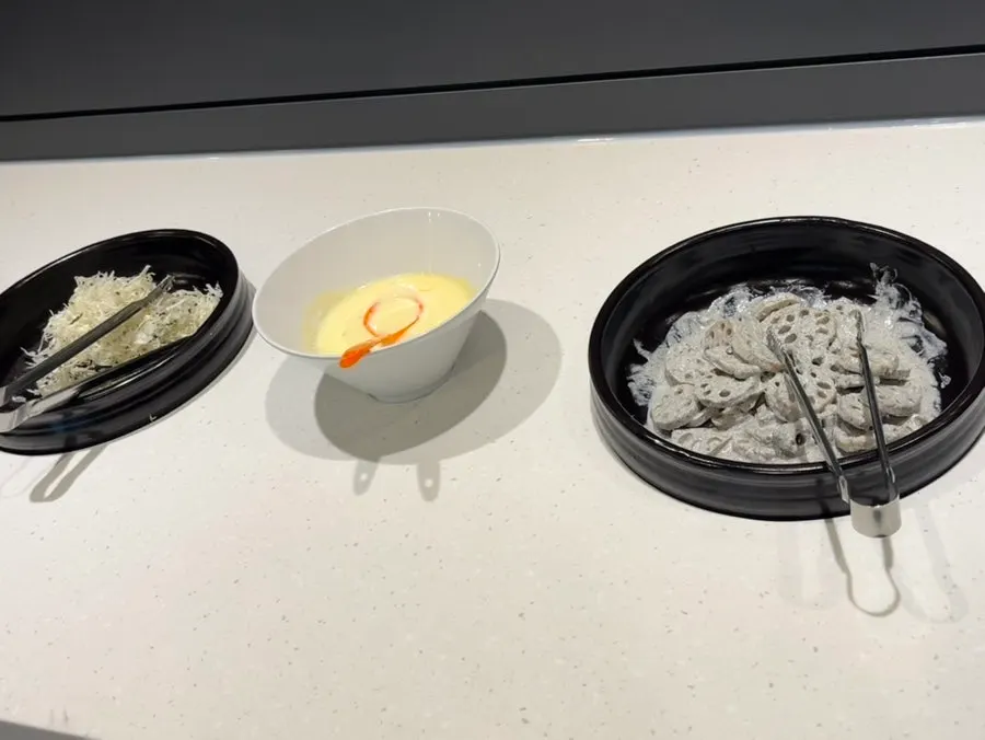 Self-serve bar where you can get more banchan