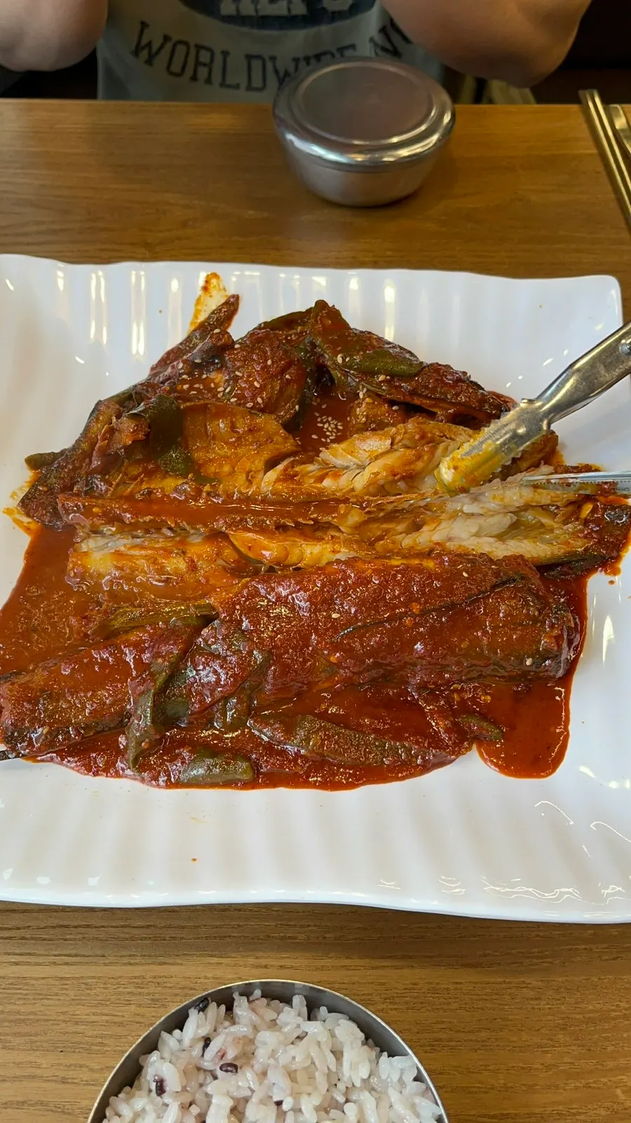 Deboned kodari flesh ready to eat