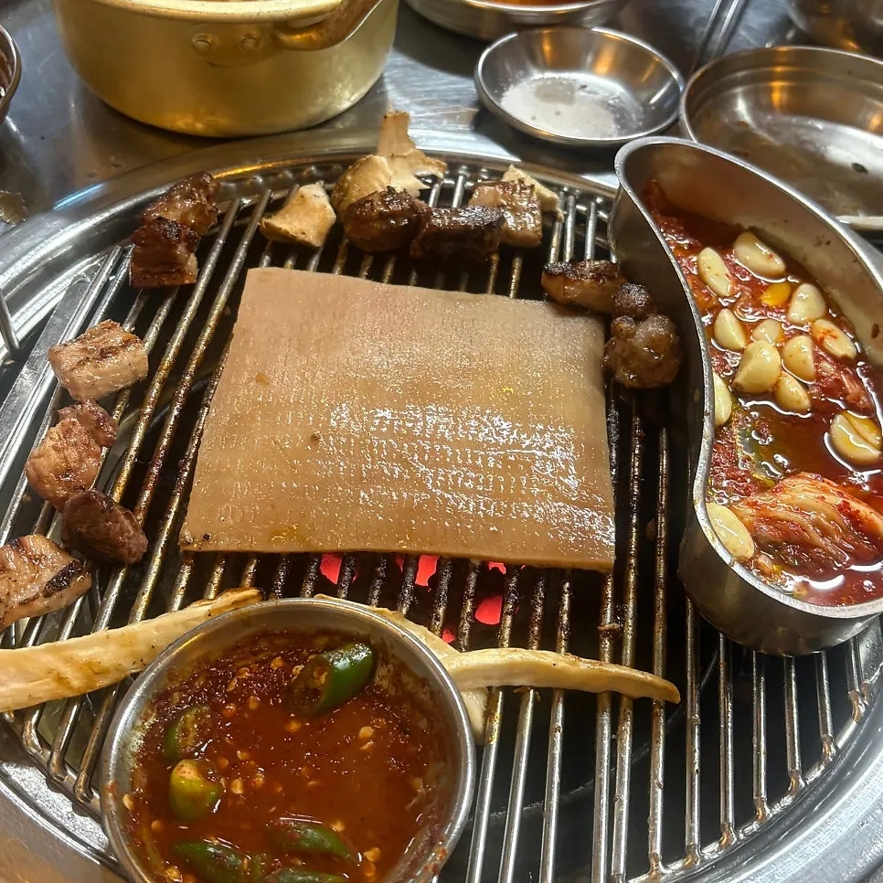 Samsuni bibimbap mixed with vegetables