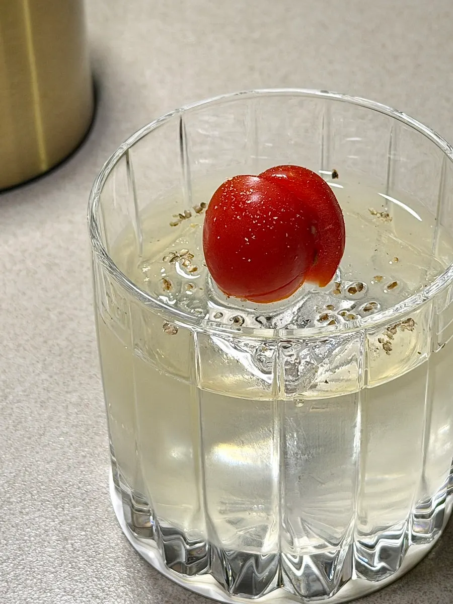Childhood Tomato, the rum-based signature cocktail