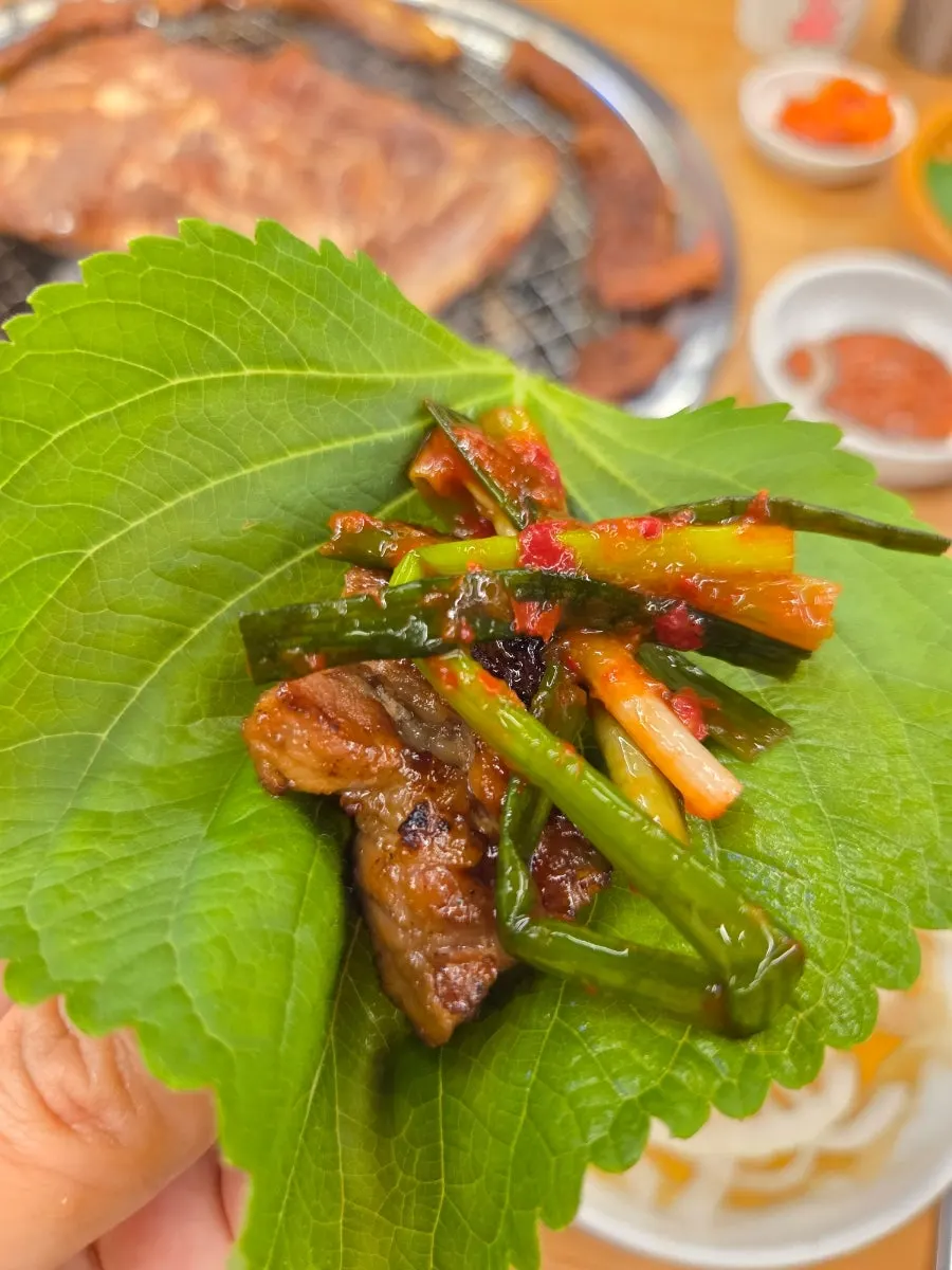 추가 주문한 계란찜과 공기밥, 된장찌개