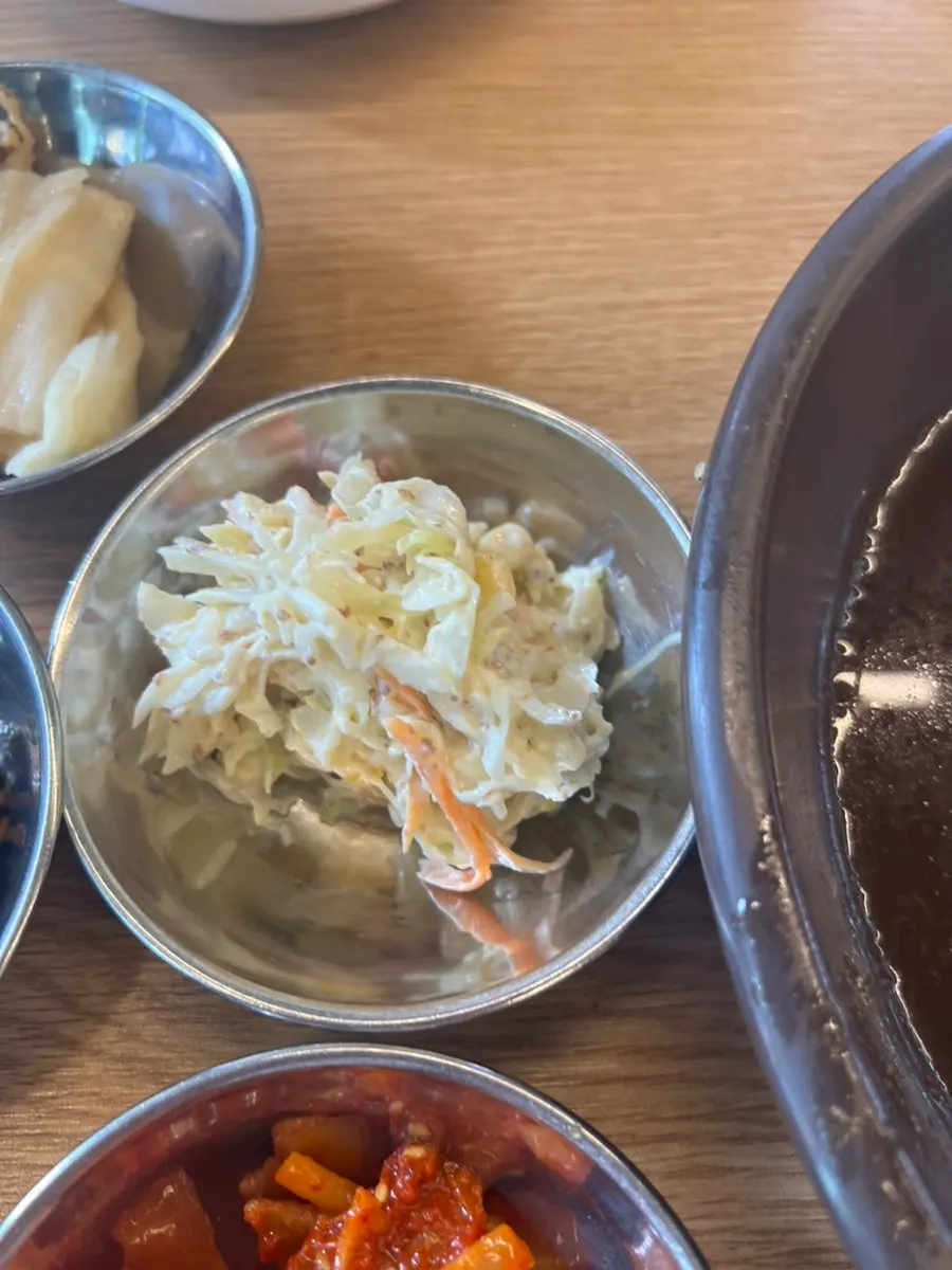 Table filled with side dishes