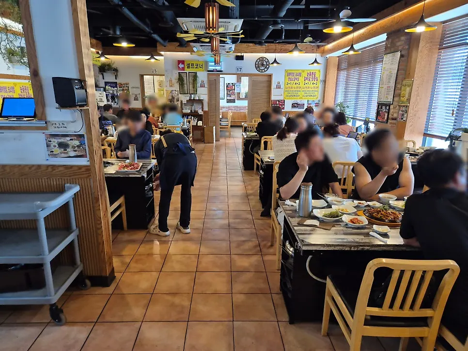 Large group room table seating up to 44 people