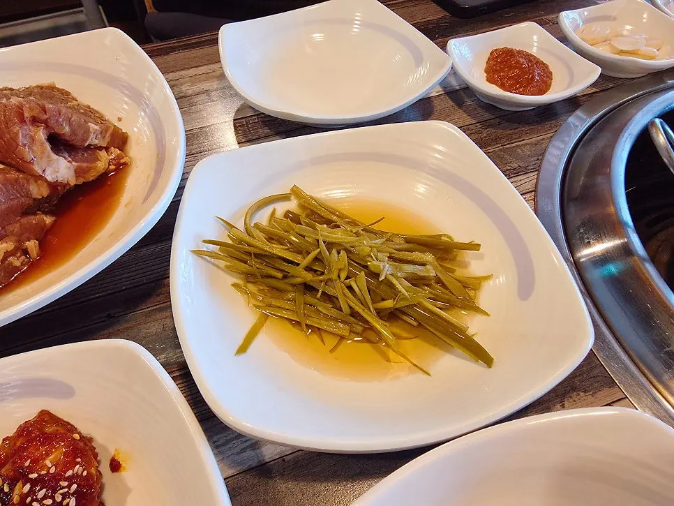 마늘쫑 장아찌 반찬