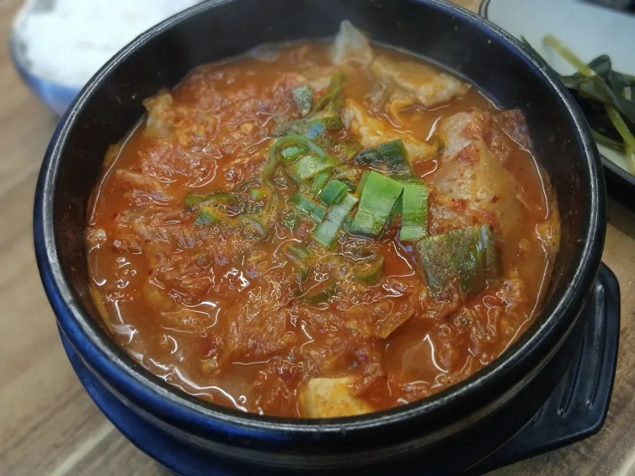 마무리로 주문한 해장라면