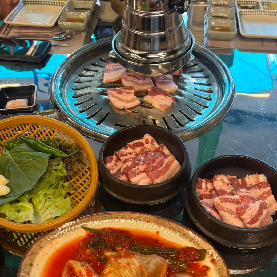 Aged pork belly with a great lean-to-fat ratio