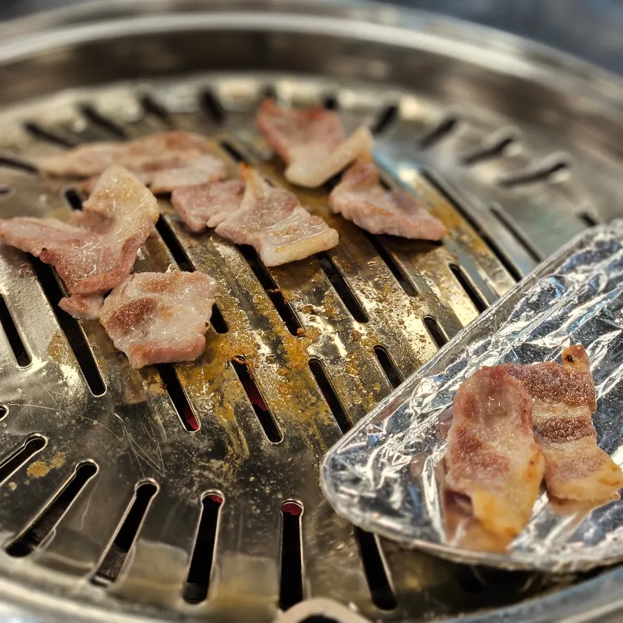 연탄불에 올린 설화 꼬들살