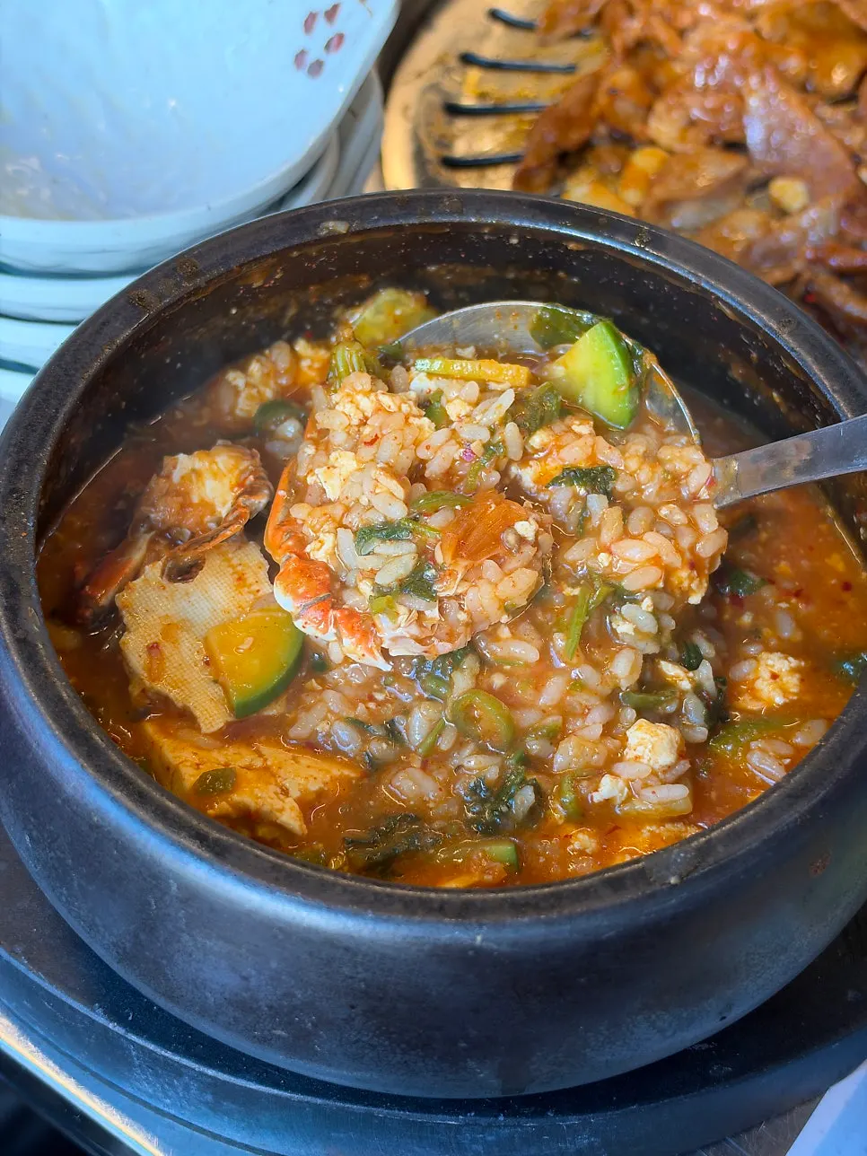 삭삭 비벼낸 연탄볶음밥
