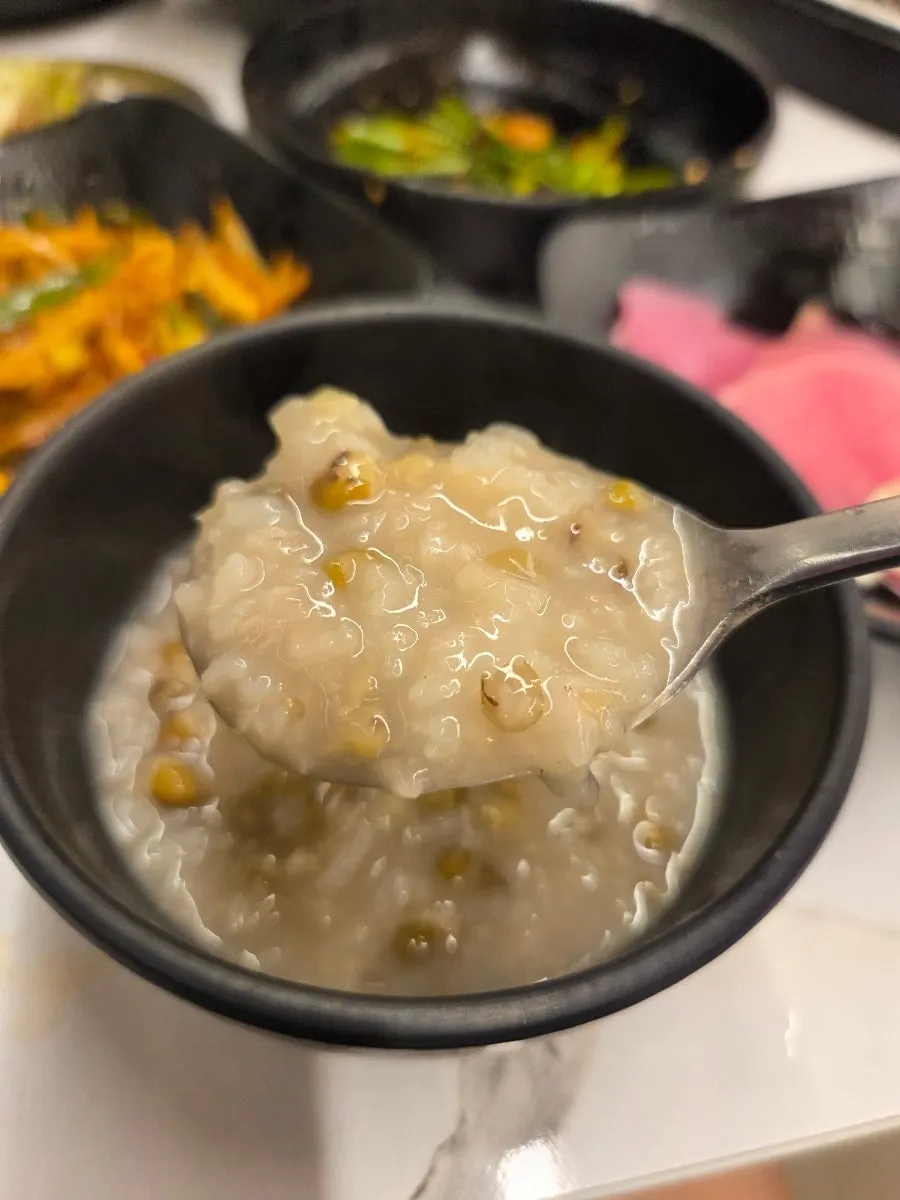 A cool bowl of milmyeon noodles