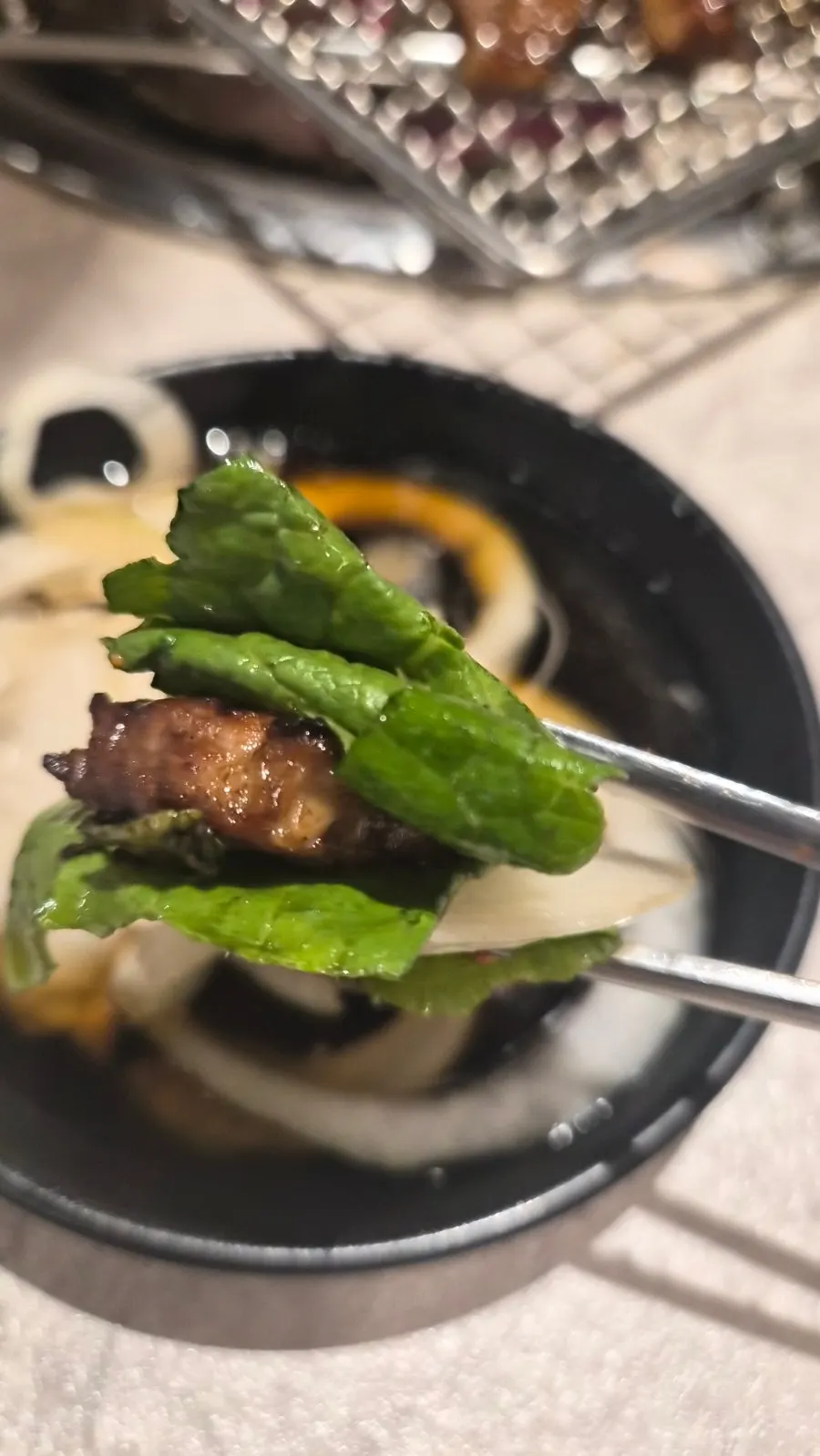 Recipe instructions for making jaeraegi