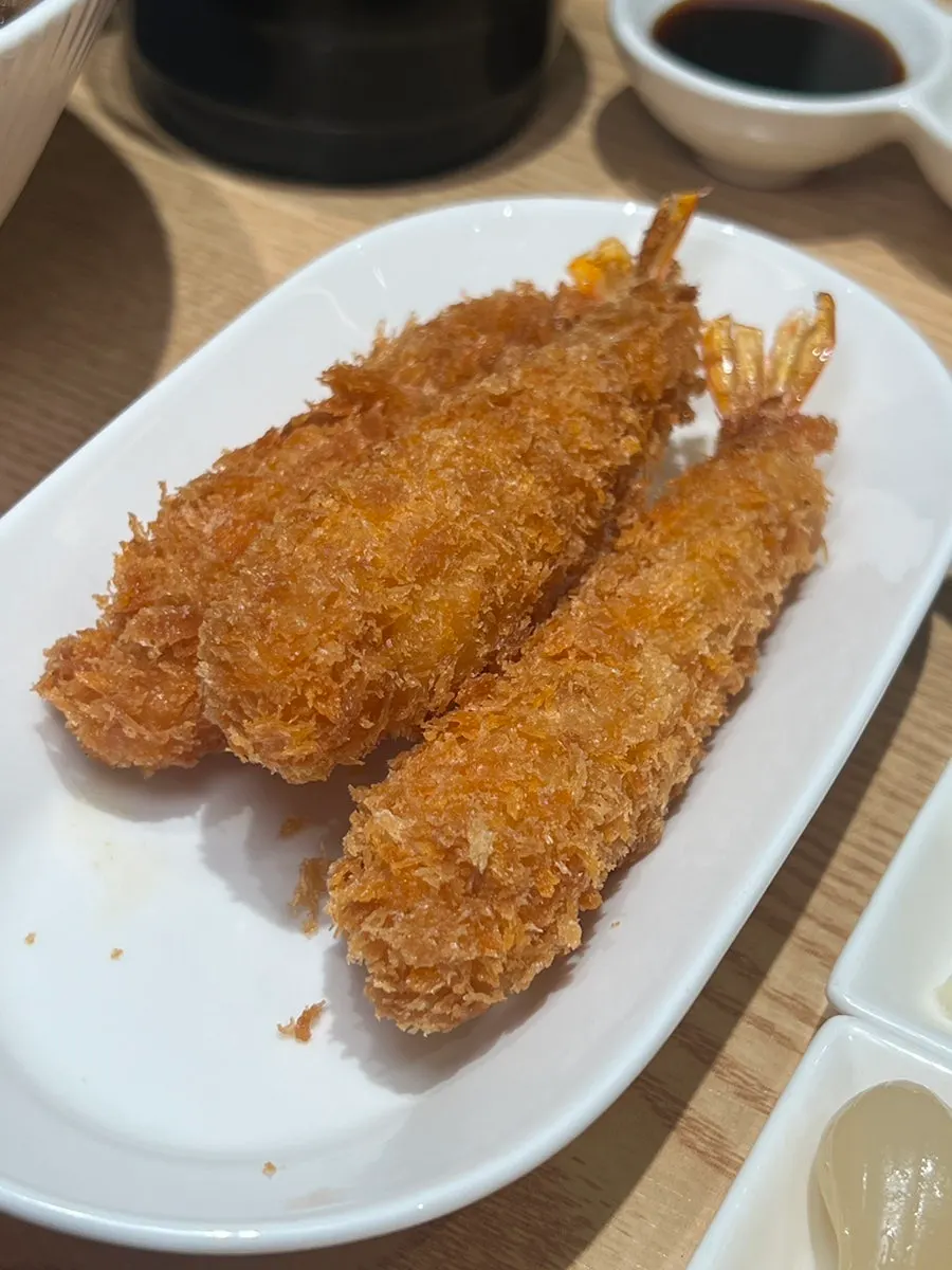 Extra order of three fried shrimp