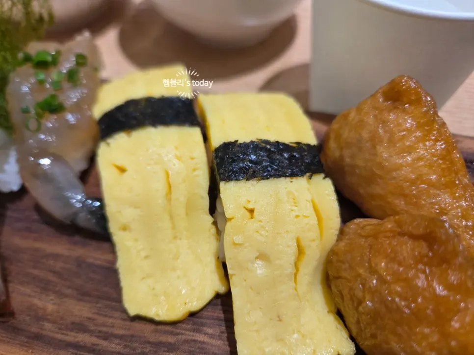 수제 초밥 네타 클로즈업