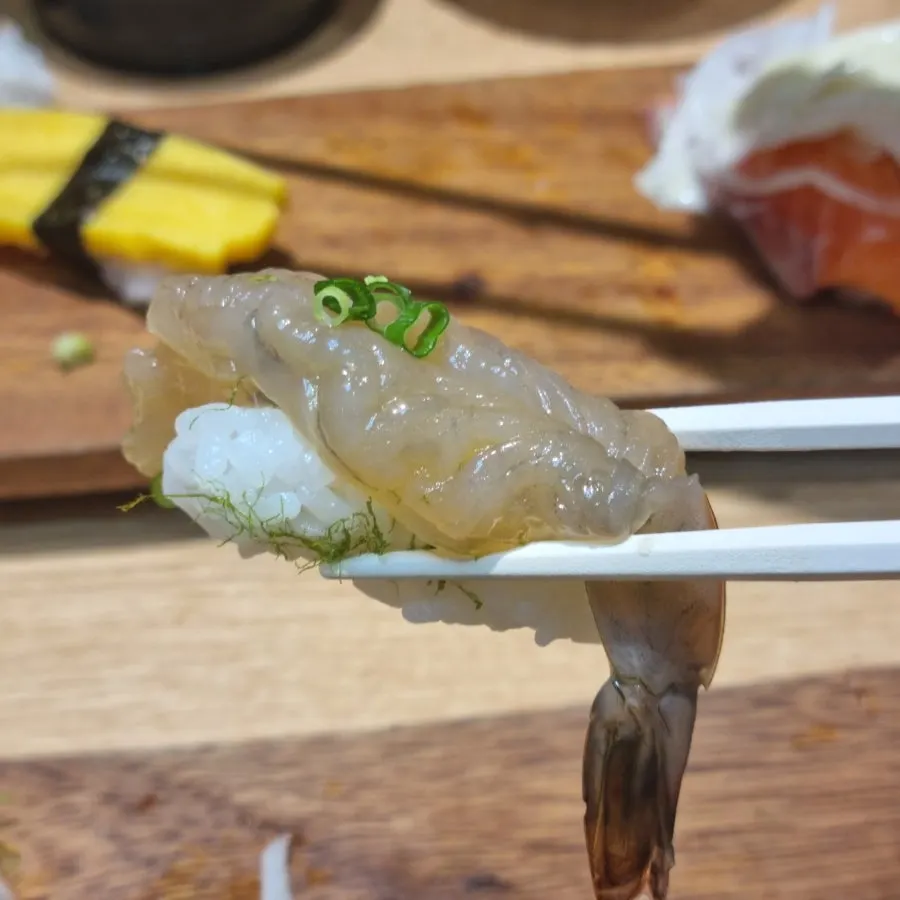 가리비초밥 한 점