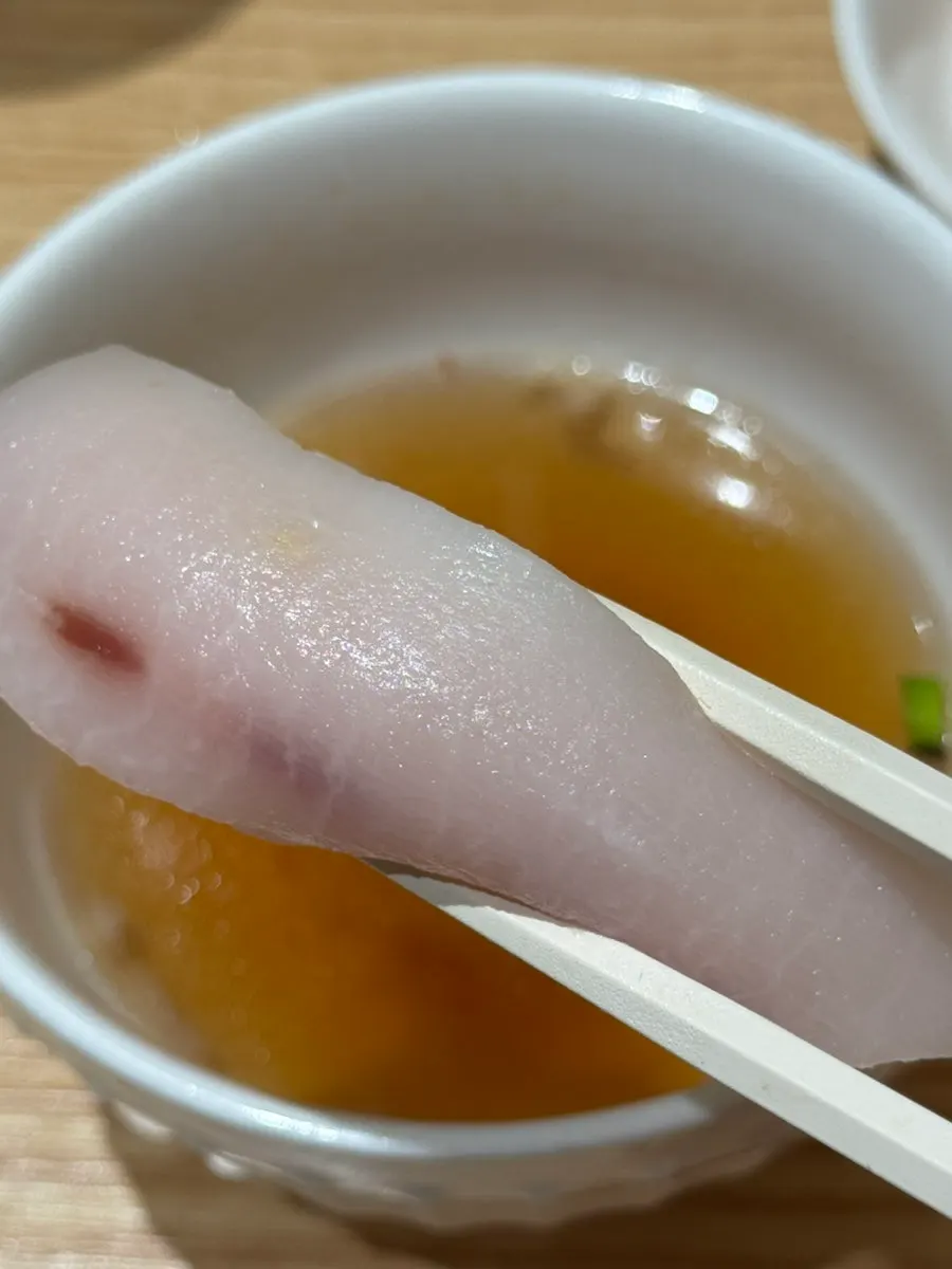 Fatty swordfish belly sushi