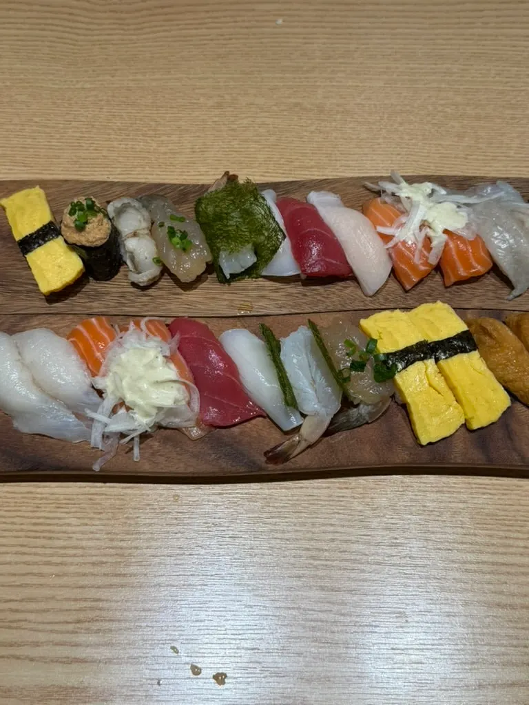 Finishing up the meal at Ganghan Sushi Cheonan Buldang Branch