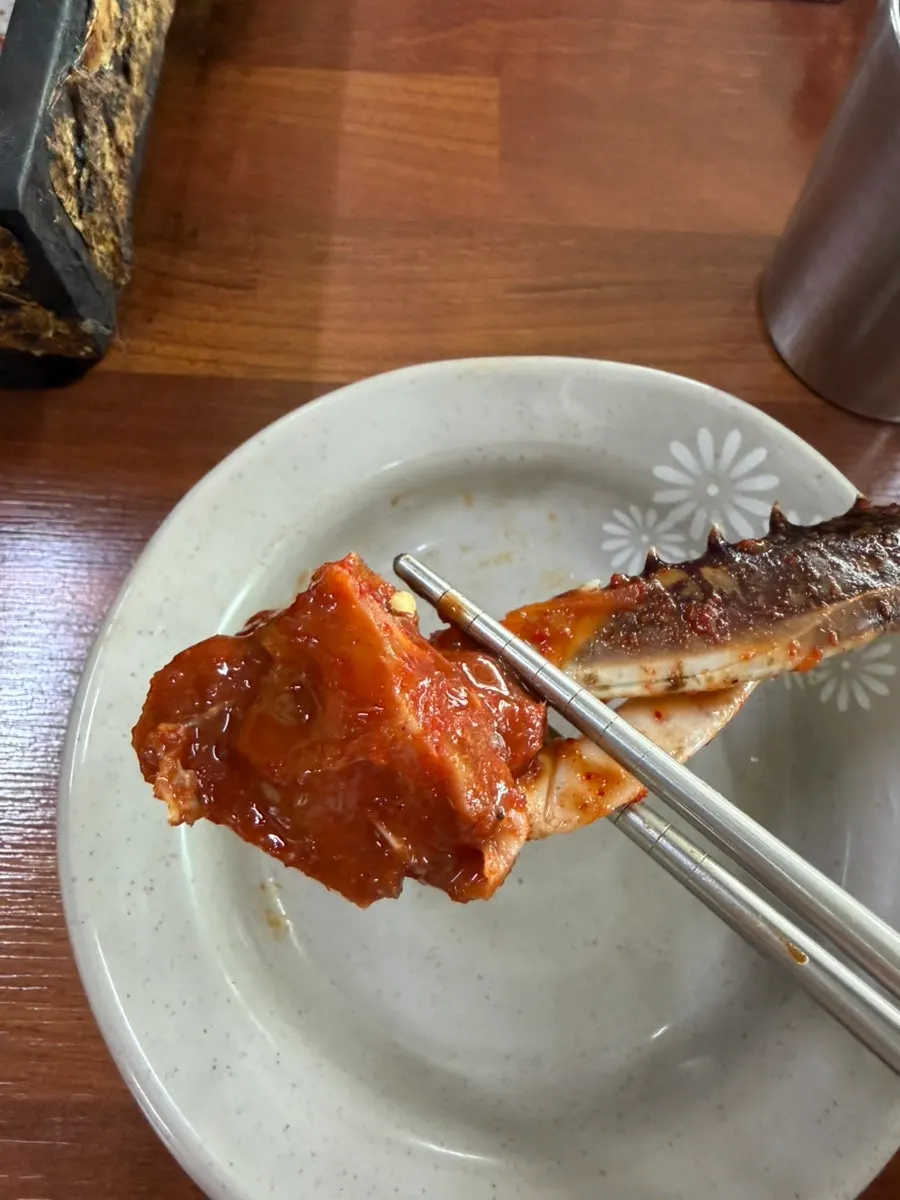쌈무에 싸 먹는 오리고기