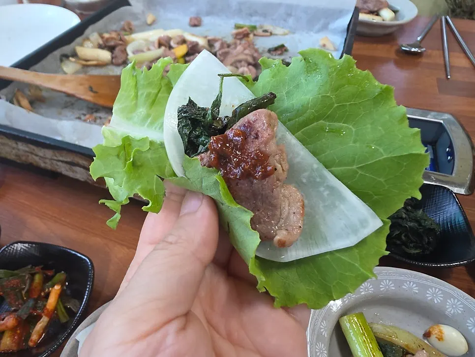 오리로스에 추가한 떡