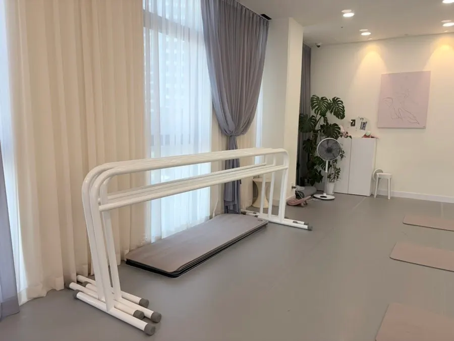 Cozy interior of the ballet studio