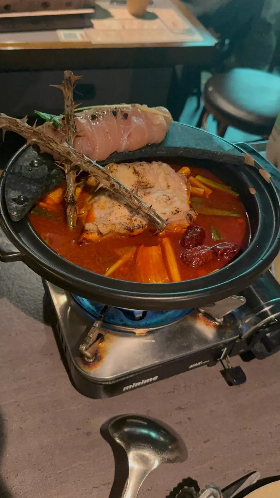 2차로 즐긴 아리계곡 술자리 풍경