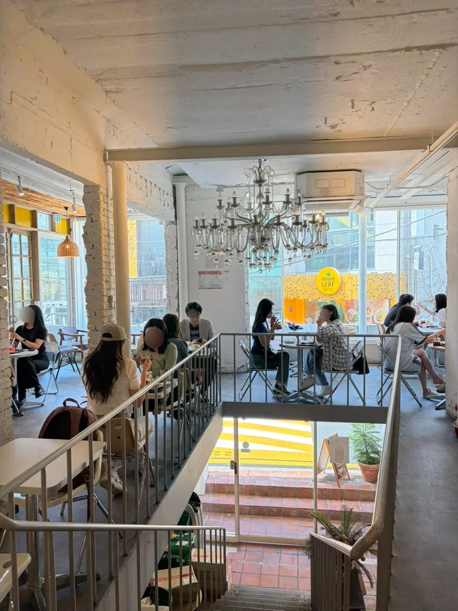 House-renovated interior of Something About Coffee