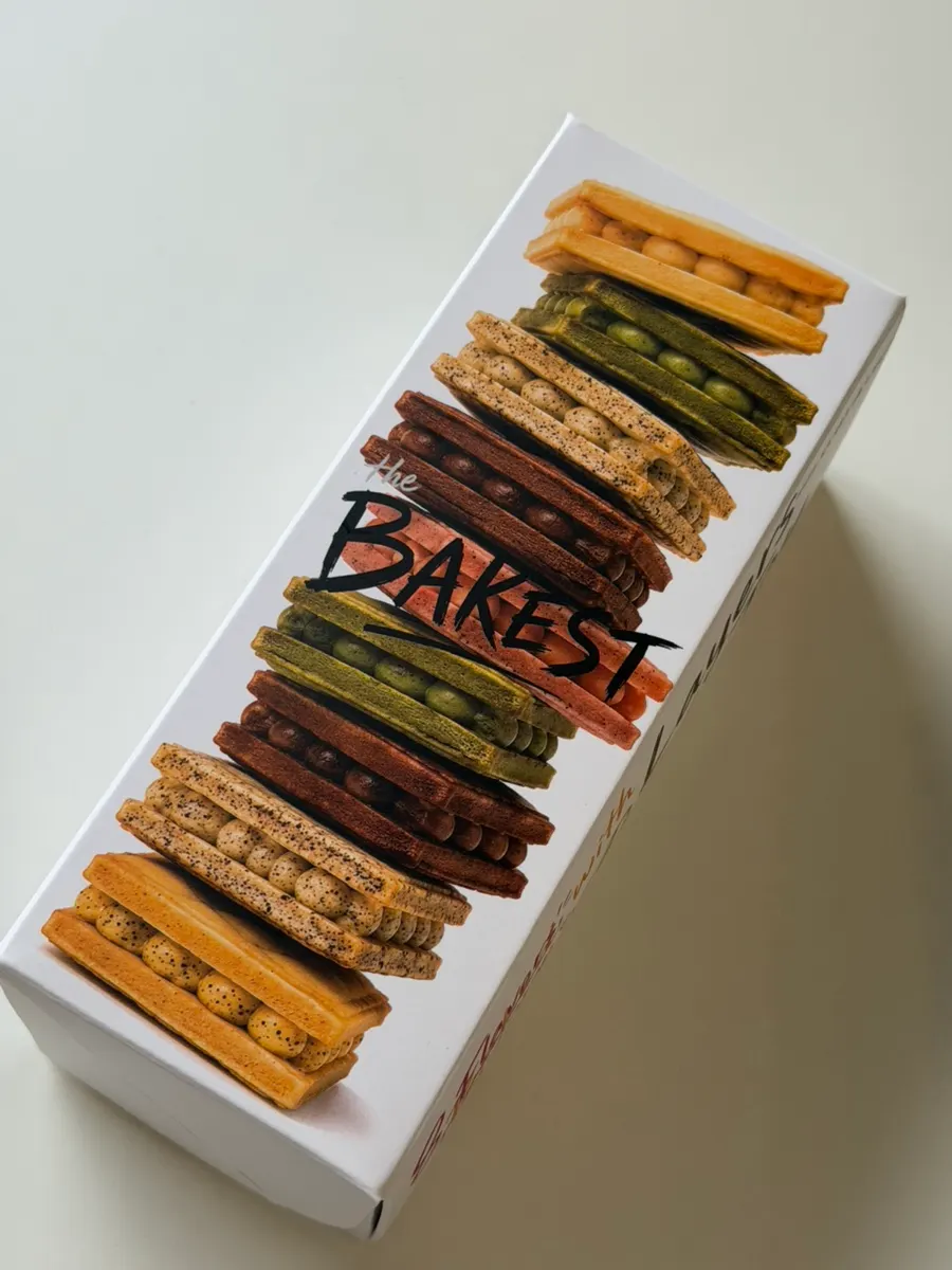 Eight packaged Gangnam Sand flavors