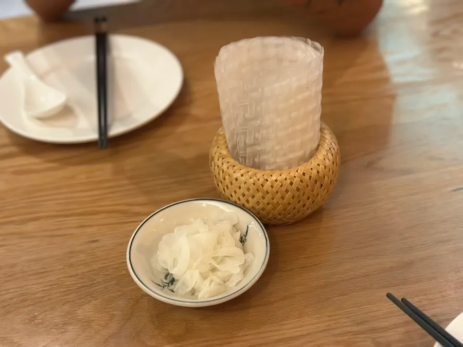 Photo of dining time with a friend