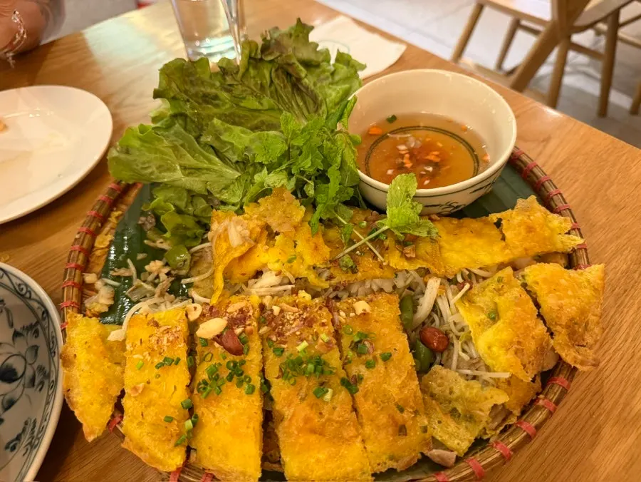 Vietnamese food paired with beer