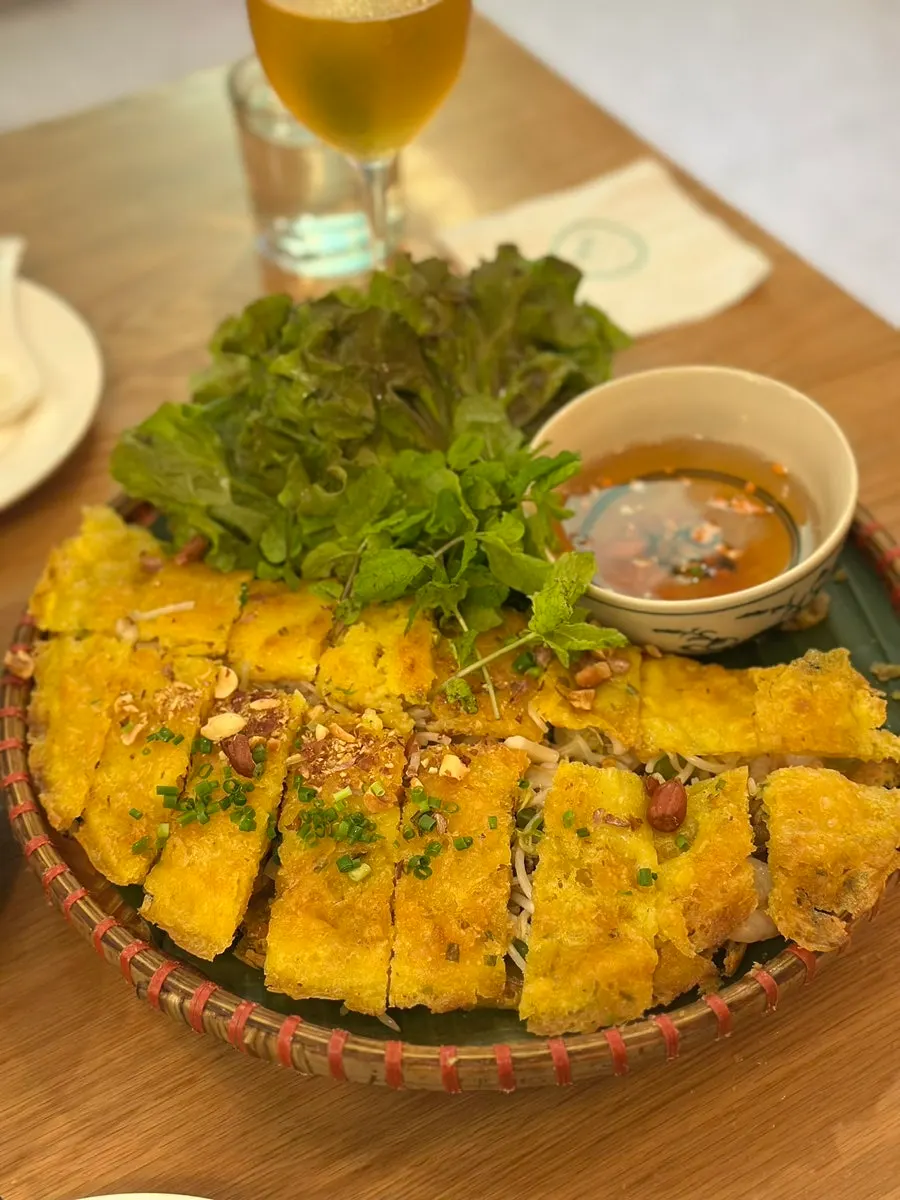 Vietnamese food meal enjoyed at Anan