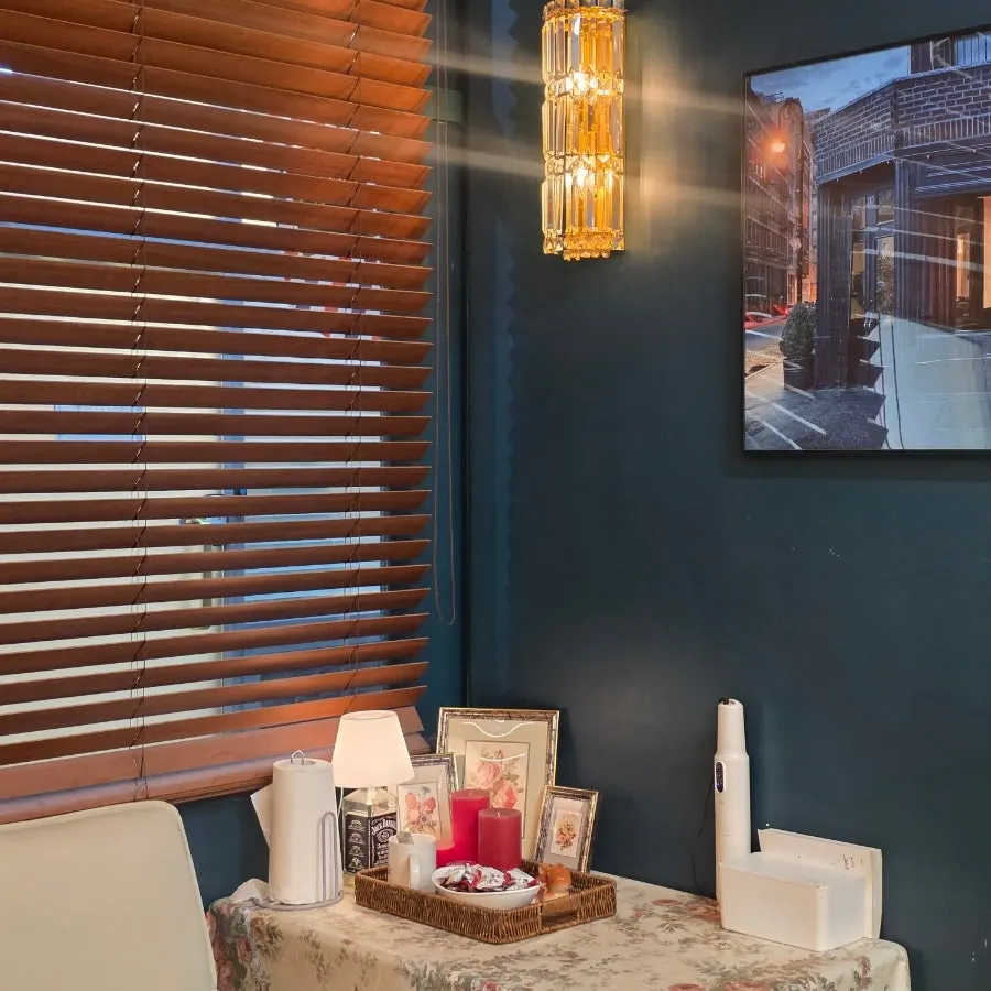 A barbershop space that feels pampering