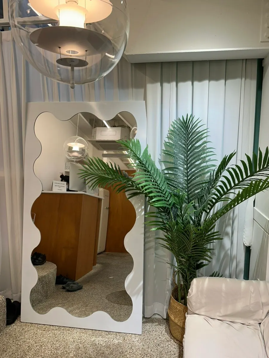 Compact and clean interior of the waxing studio