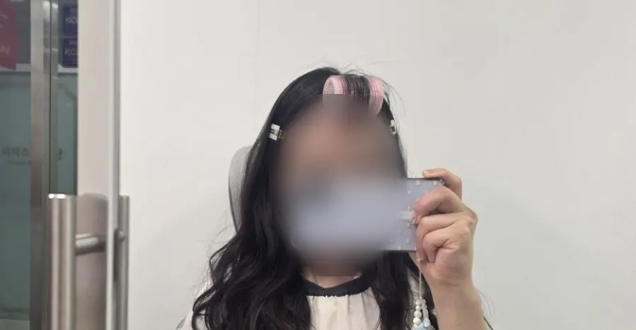 눈썹 컨설팅 후 정돈된 눈썹