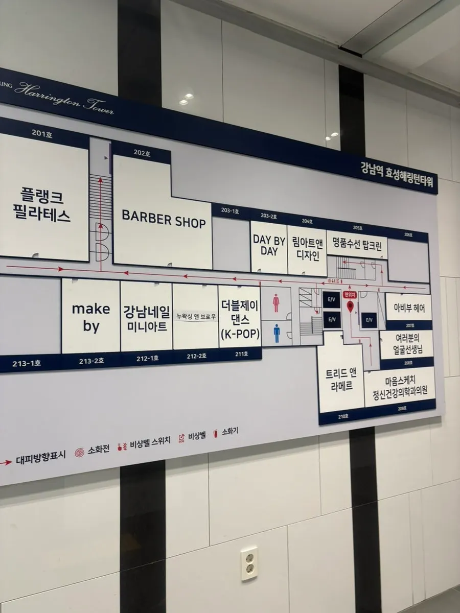 One-person-one-room treatment room at Nu Waxing & Brow near Gangnam Station