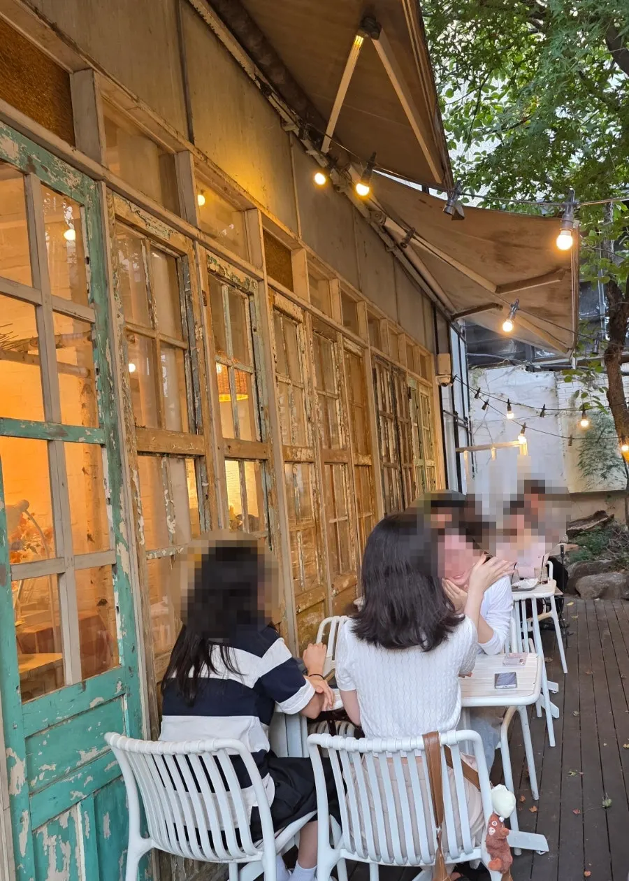 Something About Coffee's space split across several floors