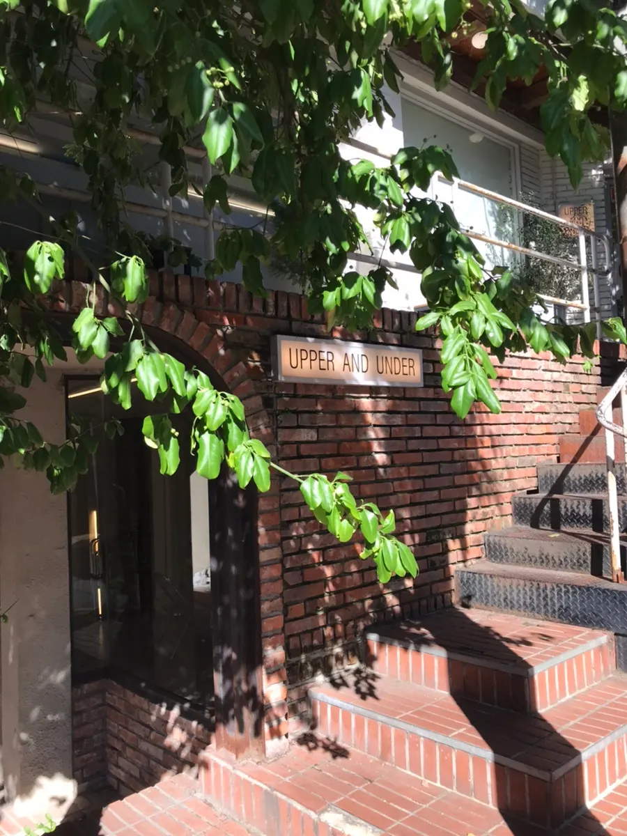 Exterior view of Upper and Under, a Gangnam café