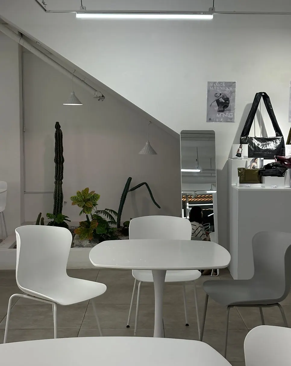 Interior of Selected Nicks with high ceilings