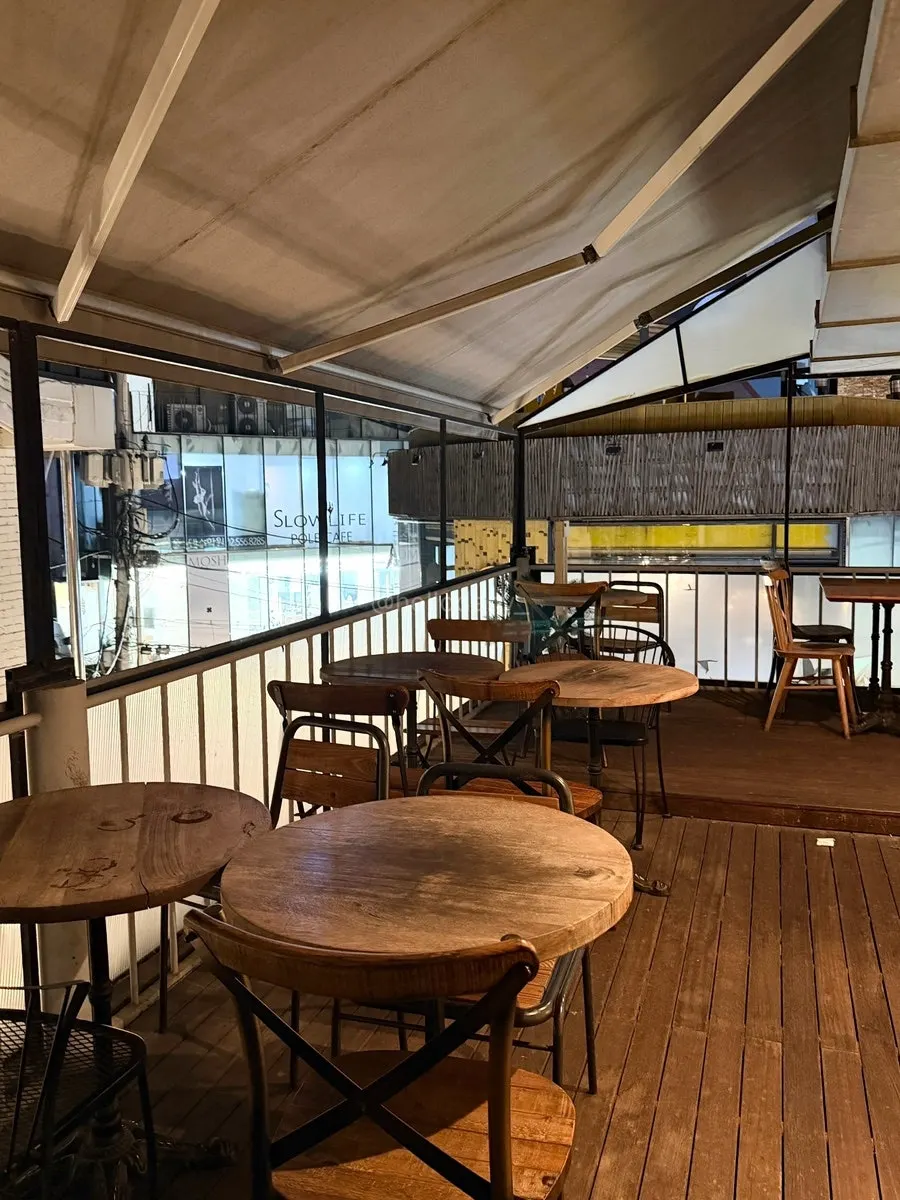 2nd floor indoor space at Something About Coffee