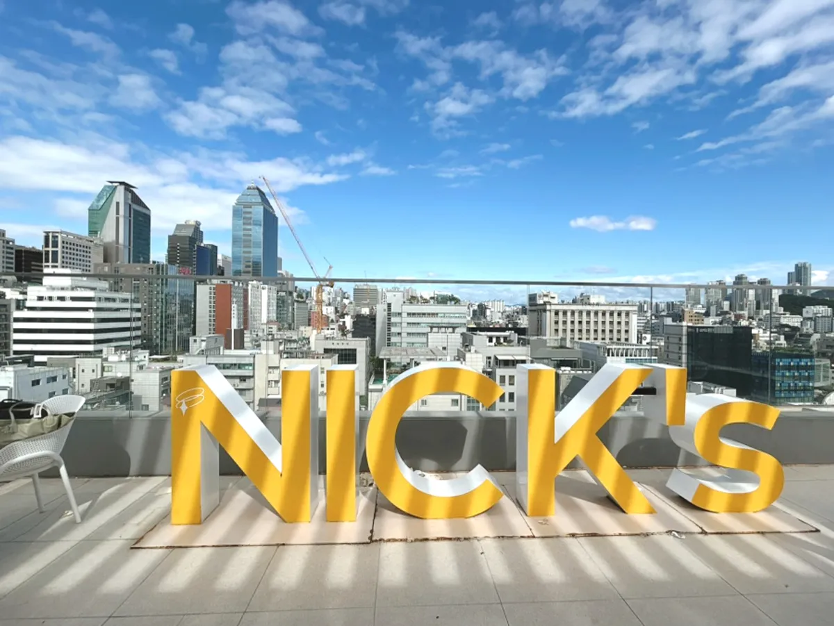 One of the separate floor spaces at Selected Nicks café