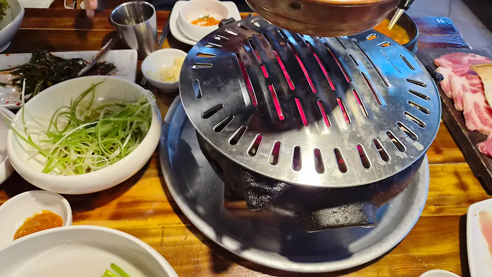 봉우화로 고기 메뉴와 가격 구성