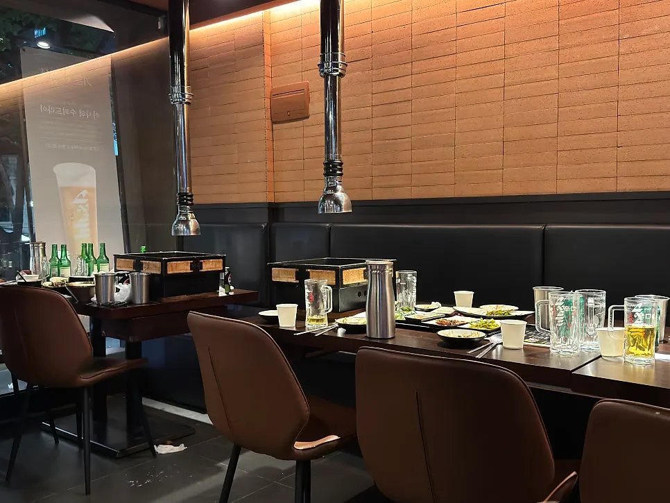 高級感のある店内空間