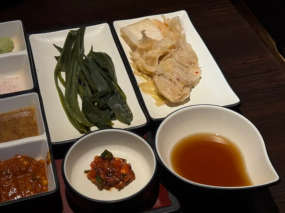 ミョンイナムルとムグンジのおかず