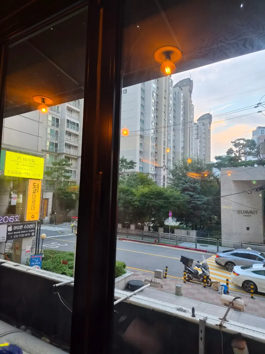 둘이 먹은 닭갈비전 강남점 저녁상