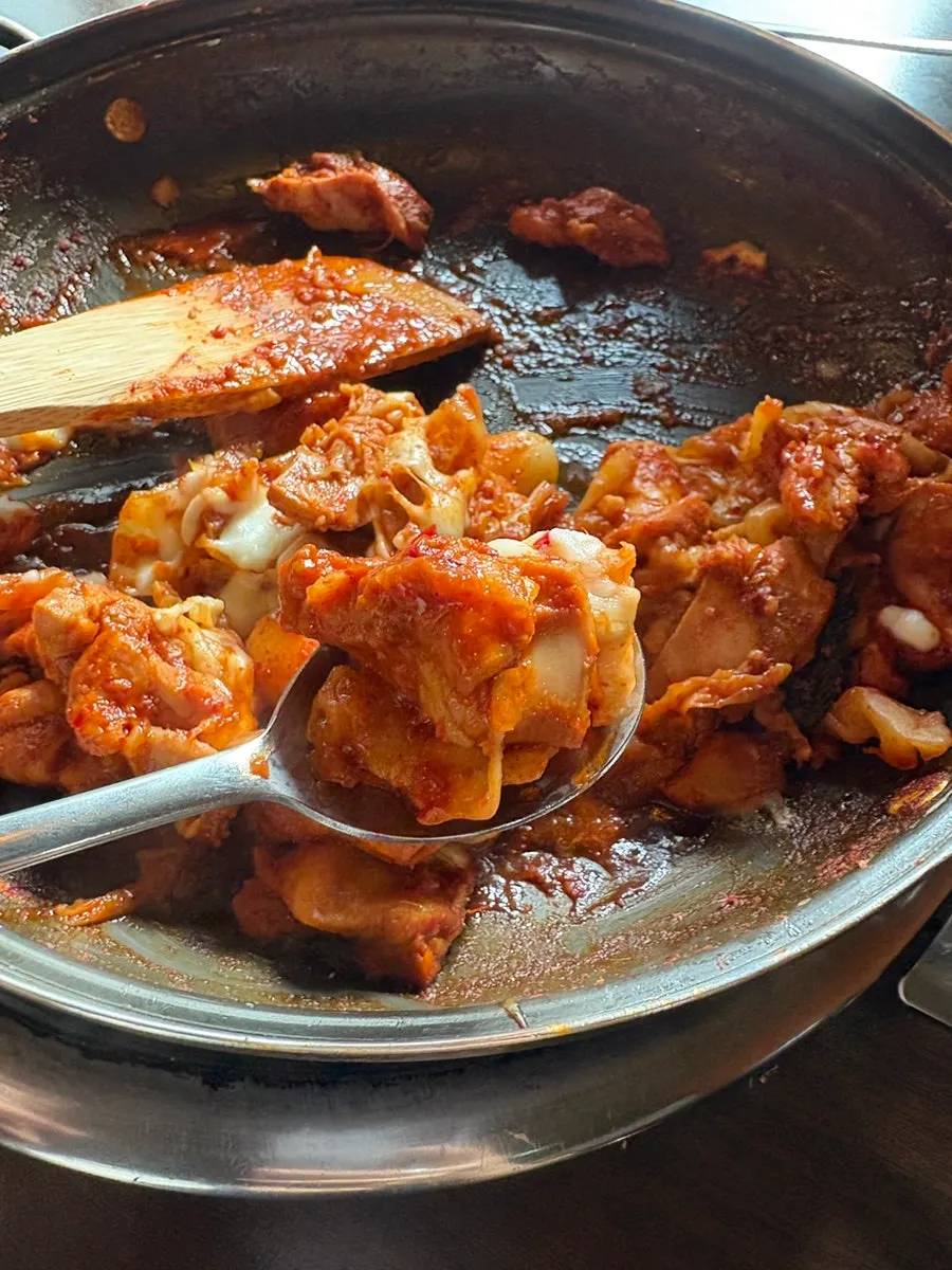 추가한 치즈떡 사리