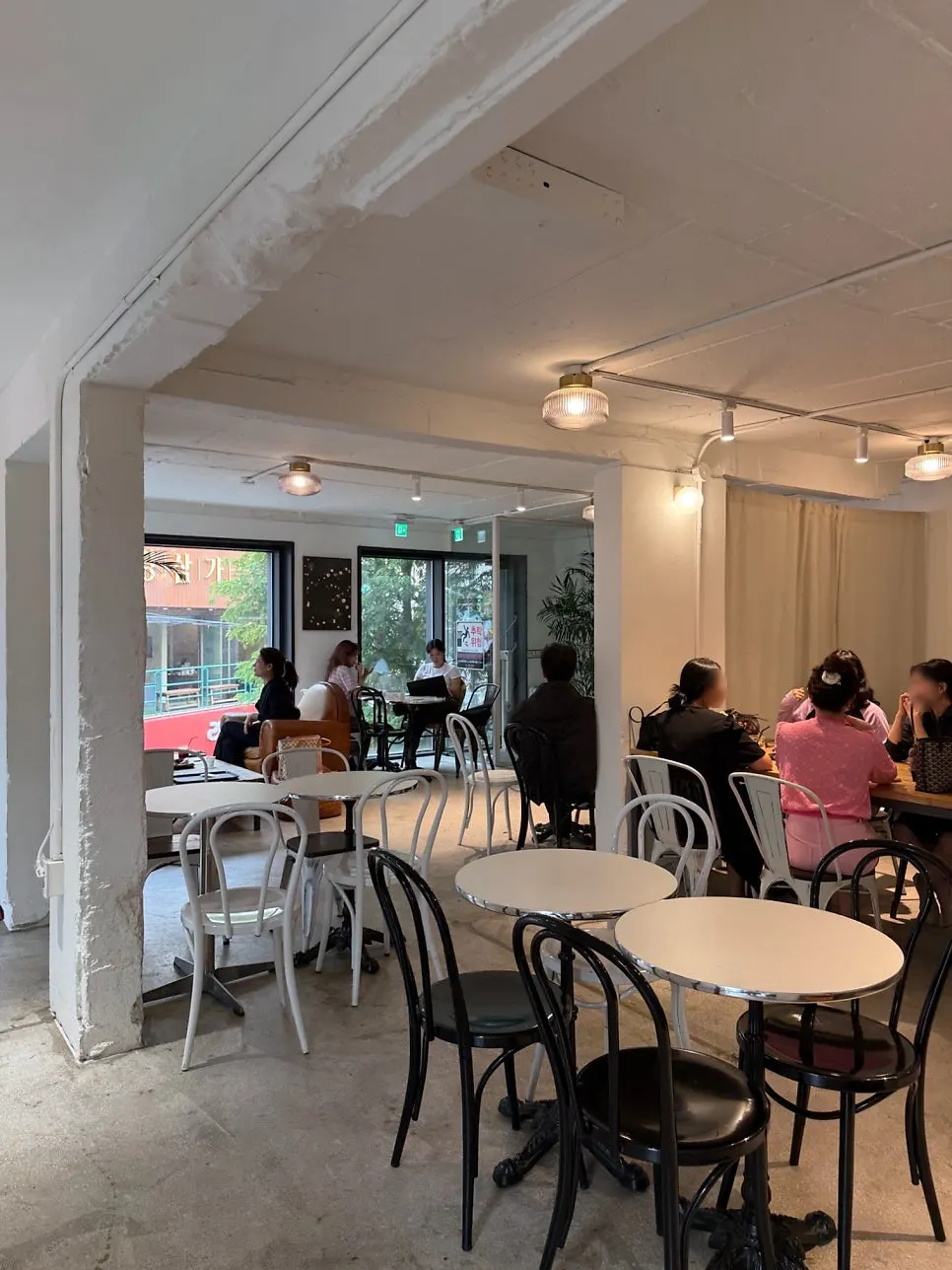 2nd floor interior lit with natural light from the windows