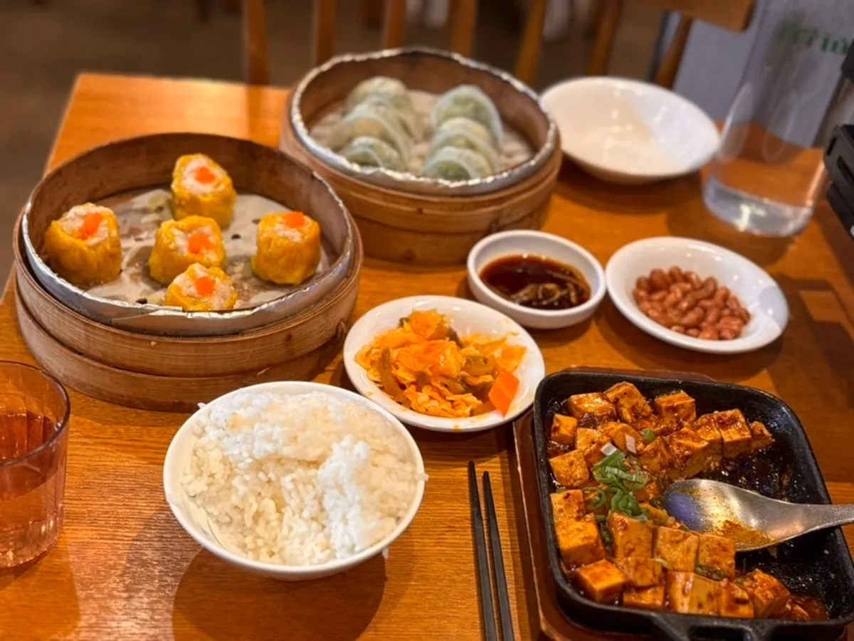 강남역 신복면관 딤섬 점심 상차림