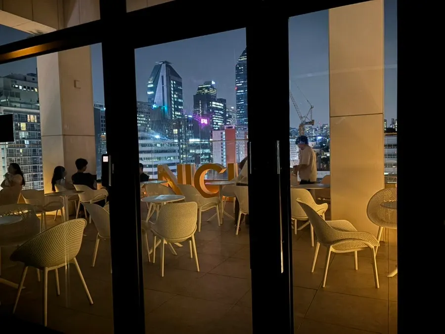Seating areas by floor at Selected Nicks